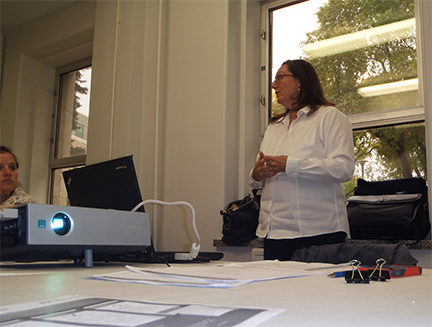 Dr. Sylvia Abonyi at the recent PHPPC meeting Dr. Sylvia Abonyi at the recent PHPPC meeting
